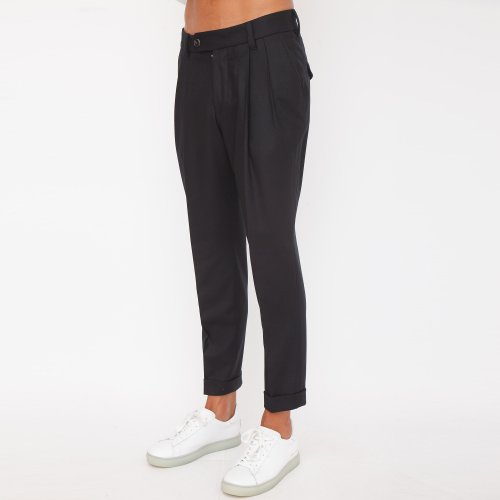 Чоловічі повсякденні брюки HUGO BOSS Trousers NERO