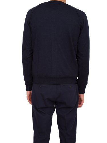 Мужской кардиган PAOLO PECORA Maglia Cardigan BLU