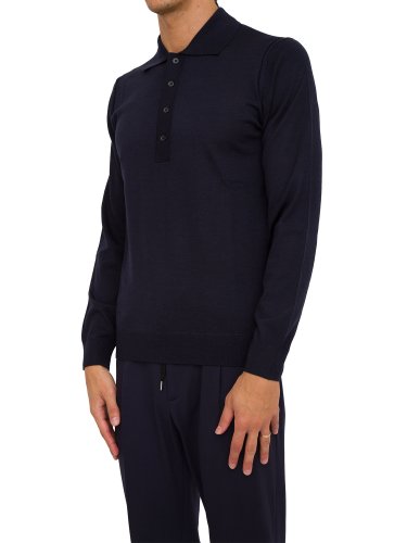 Чоловіче поло PAOLO PECORA Maglia A Polo BLU