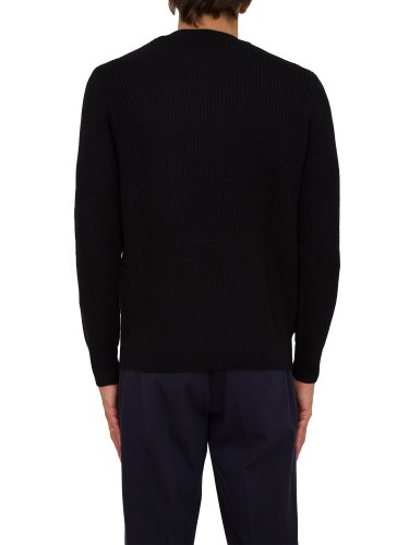 Чоловічий светр PAOLO PECORA Maglia Girocollo NERO