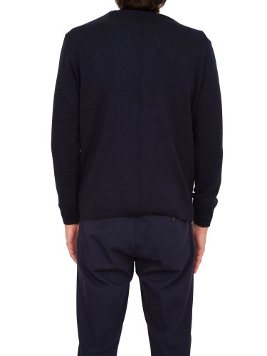 Чоловічий кардиган PAOLO PECORA Maglia Cardigan BLU