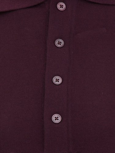 Чоловіче поло PAOLO PECORA Maglia A Polo BORDEAUX