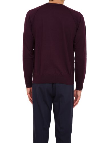 Чоловічий светр PAOLO PECORA Maglia Girocollo BORDEAUX