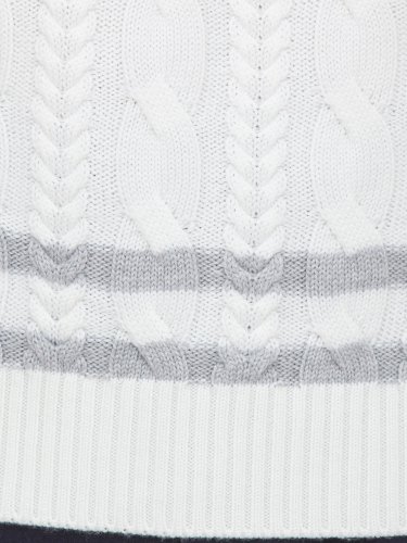 Мужской свитер ELEVENTY ROUND NECK SWEATER BIANCO