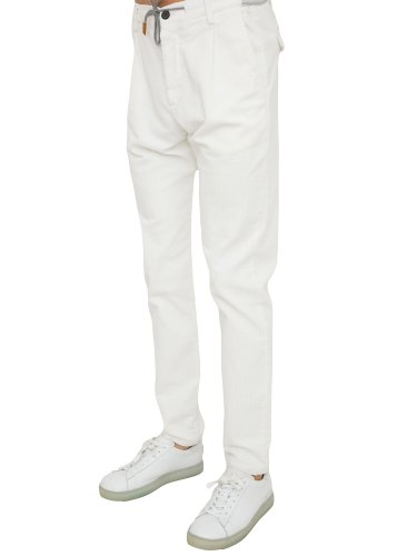 Чоловічі повсякденні штани ELEVENTY JOGGER PANTS BIANCO