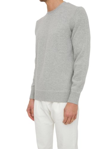 Чоловічий светр ELEVENTY ROUND NECK SWEATER GRIGIO