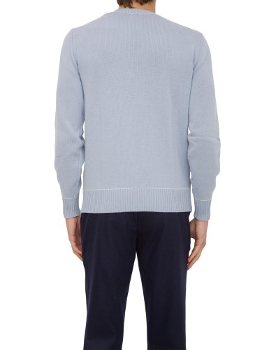 Чоловічий светр ELEVENTY ROUND NECK SWEATER BLU