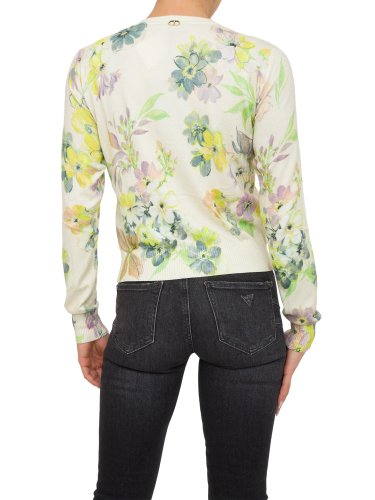 Женский кардиган TWIN-SET CARDIGAN A MAGLIA STAMPATO FANTASIA