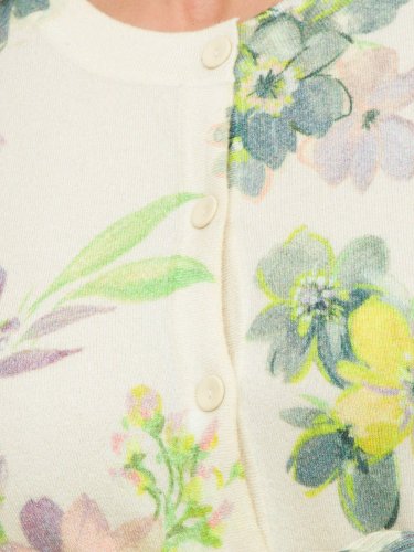 Женский кардиган TWIN-SET CARDIGAN A MAGLIA STAMPATO FANTASIA