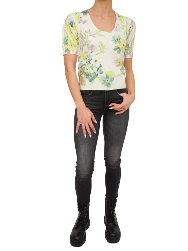 Жіночий топік TWIN-SET TOP IN MAGLIA STAMPATO FANTASIA