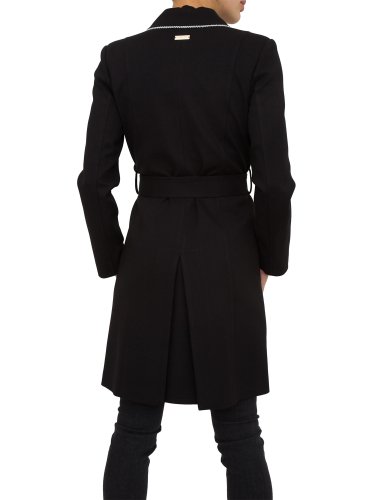 Женский тренч TWIN-SET TRENCH CORTO NERO