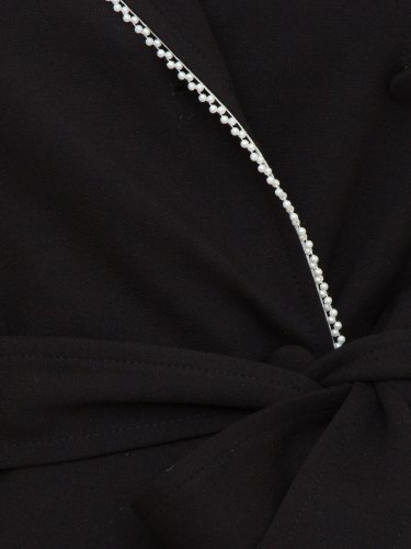 Женский тренч TWIN-SET TRENCH CORTO NERO
