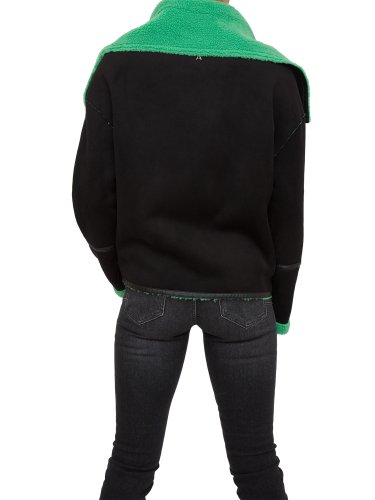 Женская куртка TWIN-SET GIUBBINO CORTO SOFT NERO