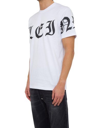 Чоловіча футболка PHILIPP PLEIN T-SHIRT ROUND NECK SS BIANCO