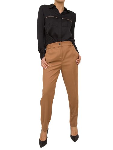 Жіночі повсякденні брюки NENETTE PANT CHINO FRESCO LANA UNITO CAMMELLO