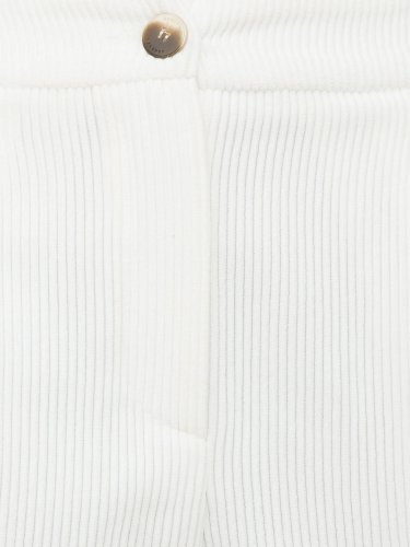Женские повседневные брюки NENETTE PANTALONE REGULAR VELLUTO ROCCIATORE BIANCO