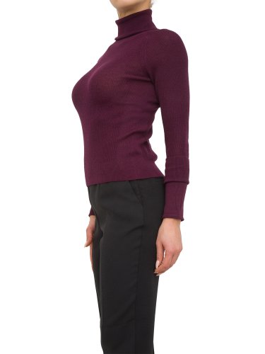 Женский свитер NENETTE MAGLIA COLLO ALTO COSTINA VIOLA