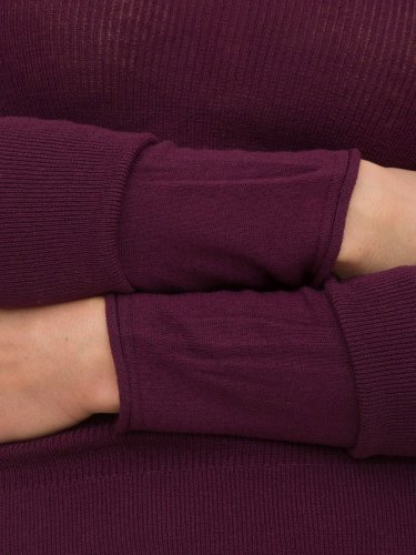 Женский свитер NENETTE MAGLIA COLLO ALTO COSTINA VIOLA