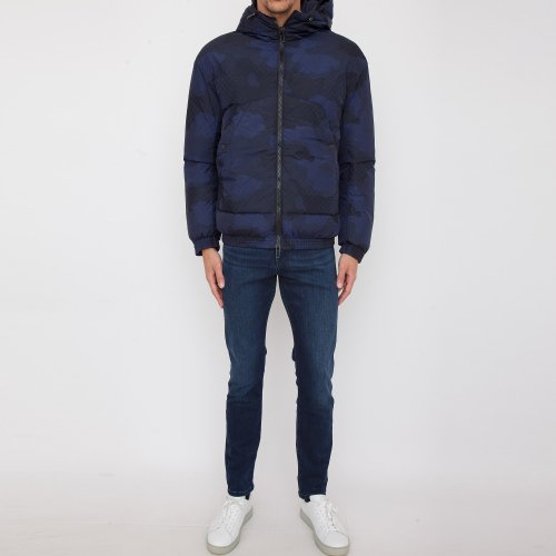 Мужская куртка EMPORIO ARMANI GIACCA PIUMINO BLU