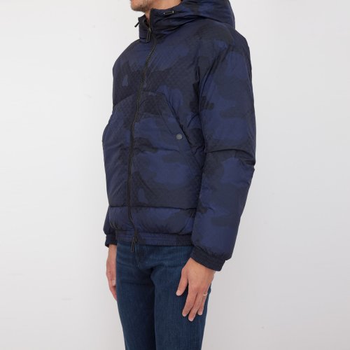 Мужская куртка EMPORIO ARMANI GIACCA PIUMINO BLU