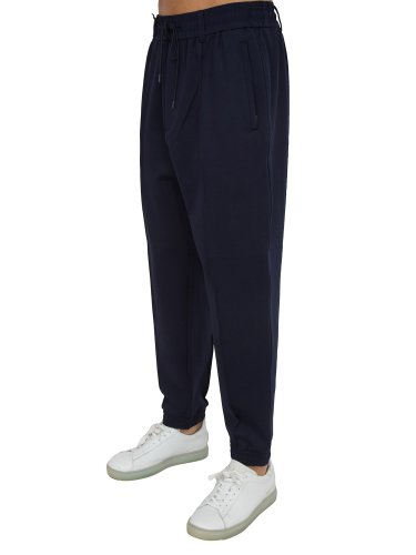 Мужские повседневные брюки EMPORIO ARMANI SD - TROUSERS BLU