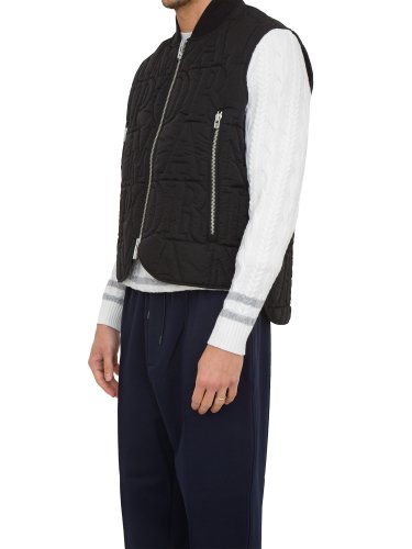 Чоловічий жилет EMPORIO ARMANI RA - OUTERWEAR NERO