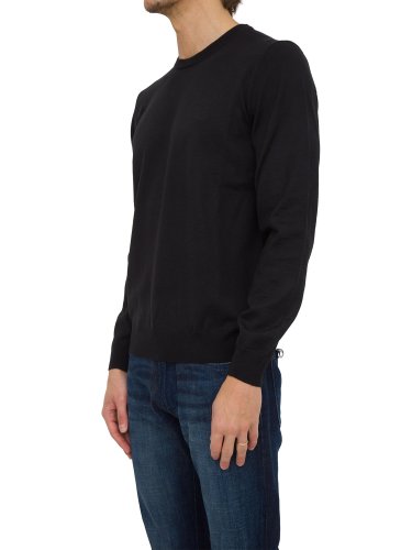 Мужской свитер BOSS Knitwear NERO