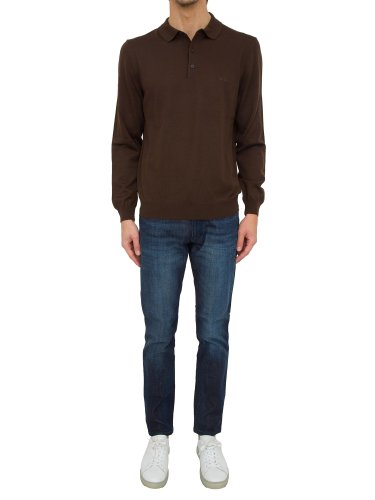 Мужской свитер BOSS Knitwear MARRONE