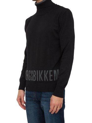 Чоловічий светр BIKKEMBERGS MAGLIA NERO