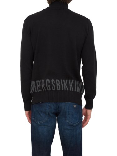Чоловічий светр BIKKEMBERGS MAGLIA NERO