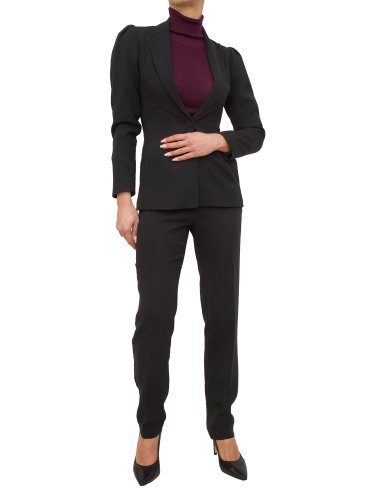 Жіночі повсякденні штани NENETTE PANT CIGARETTE CREPE FLUIDO NERO
