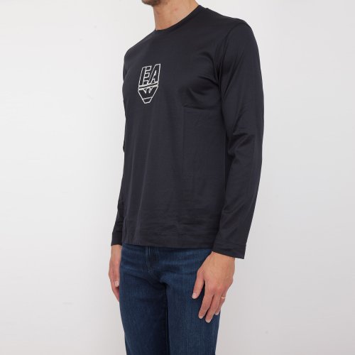 Мужская футболка EMPORIO ARMANI T-SHIRT BLU