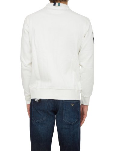 Чоловіча толстовка LA MARTINA MAN FLEECE BRUSHED FLEECE BIANCO