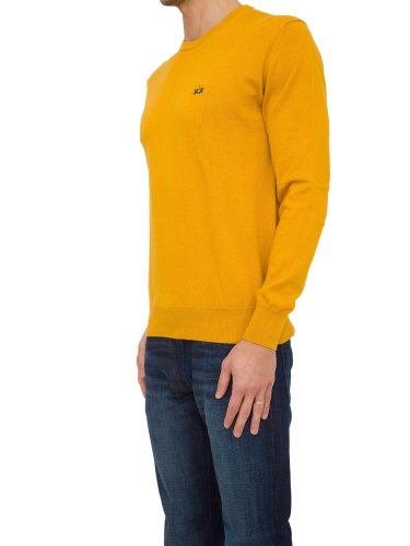 Мужской свитер LA MARTINA MAN TRICOT CREW NECK GIALLO