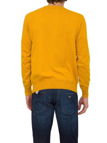 Мужской свитер LA MARTINA MAN TRICOT CREW NECK GIALLO