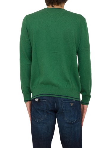 Чоловічий светр LA MARTINA MAN SWEATER LAMBSCOT VERDE