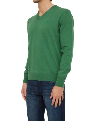 Чоловічий светр LA MARTINA MAN TRICOT V NECK VERDE
