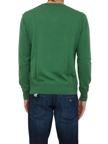 Чоловічий светр LA MARTINA MAN TRICOT V NECK VERDE