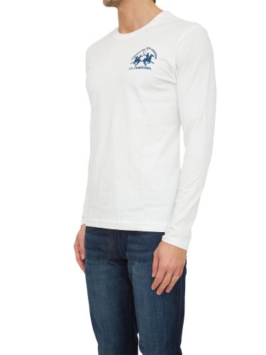 Чоловічий светр LA MARTINA MAN T-SHIRT JERSEY BIANCO