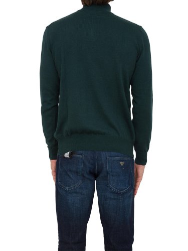 Мужской свитер LA MARTINA MAN HALF ZIP TRICOT VERDE
