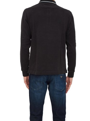 Чоловіче поло LA MARTINA MAN POLO HEAVY JERSEY NERO
