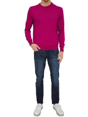 Чоловічий светр LA MARTINA MAN TRICOT CREW NECK VIOLA