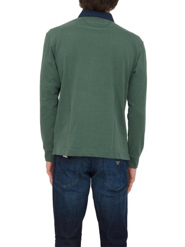 Чоловіче поло LA MARTINA MAN POLO HEAVY JERSEY VERDE