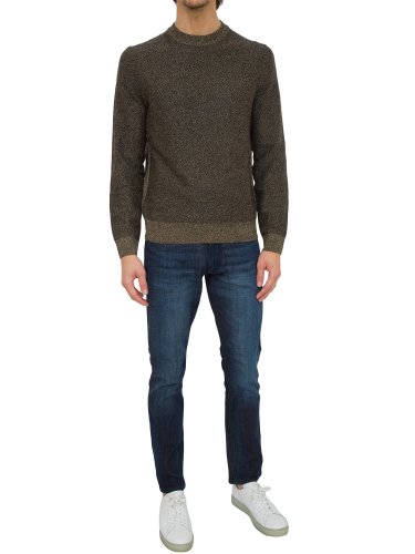 Мужской свитер BOSS Knitwear BEIGE