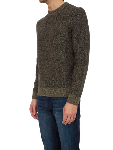 Мужской свитер BOSS Knitwear BEIGE