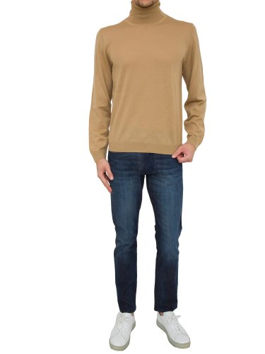Чоловічий светр BOSS Knitwear BEIGE
