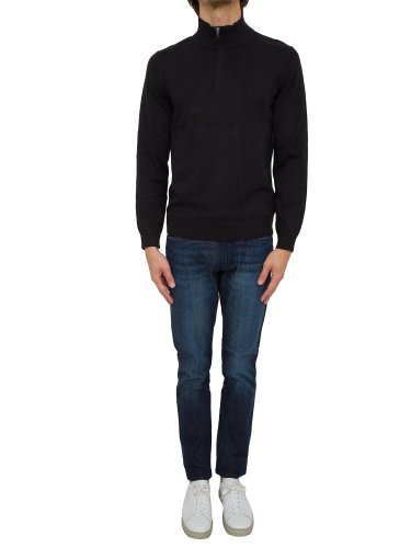 Чоловічий светр BOSS Knitwear NERO