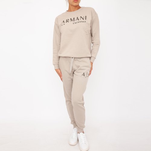 Жіночі спортивні штани ARMANI EXCHANGE TROUSER ECRU