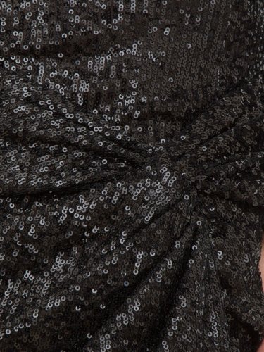 Жіноче плаття NENETTE ABITO CORTO C/NODO PAILLETTES NERO