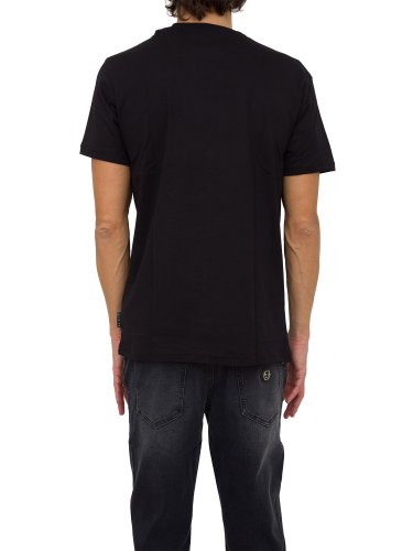 Чоловіча футболка PHILIPP PLEIN T-SHIRT ROUND NECK SS NERO